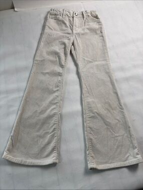 Gap kids size 7 corduroy 70’s flare high rise jeans